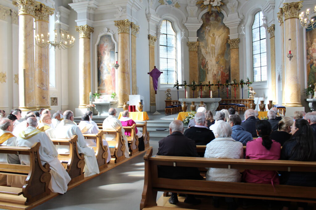 Die diesjährige Chrisam-Messe zog Gläubige aus dem Bistum Basel in die Stadtkirche St. Nikolaus in Frauenfeld.